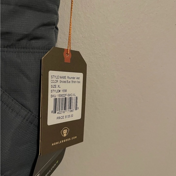 Howler Brothers Men's XL Rounder Vest - Picture 3 of 5